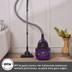 Karaca ghjggcch Vantuz Action Force X10 2 Lt Toz Torbasız Hazneli Elektrikli Süpürge Royal Purple 899 W 3