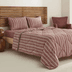 Karaca HÖJHJÖHVGHÖ Barlet Tek Kişilik Comfort Set/uyku Seti Çizgili Bordo 3