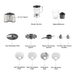 Karaca kkofkofhfkop Mastermaid Power Multifunctional 10 In 1 Mutfak Robotu 2000W Rosegold 4