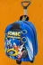 Kirpi Sonic Anaokulu Kreş Çekçekli 3D Baskılı Tekerli Seyahat Valizi Sırt Ve Okul Çantası 2