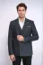 Kruvaze Slim Fit Erkek Lacivert Ceket - Wessi 4