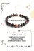kuartz fld473 Garnet (Lal) Taşı Bileklik Sertifikalıı Doğal Taş. 1