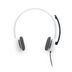 Logitech H150 Kablolu Stereo Kulaklık Beyaz (981-000350) 4
