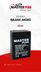 Masterplus Akü 6 Volt 4 Amper Işıldak Aküsü (70 X 48 X 101 Mm) Mp640 1