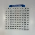 Matematik Öğreten Yüzlük Tablo Duvarda İz Bırakmaz Akıllı Kağıt Yapışkansız Statik  60x60 cm (4745) 4