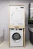 Mirobi MRB-SRNT-CMS-KRT-DLB Serenity Banyo Dolabı Çamaşır Ve Kurutma Makinesi Dolabı Rivoli 3