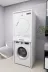 Mirobi MRB-SRNT-CMS-KRT-DLB Serenity Banyo Dolabı Çamaşır Ve Kurutma Makinesi Dolabı Beyaz 1
