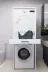 Mirobi MRB-SRNT-CMS-KRT-DLB Serenity Banyo Dolabı Çamaşır Ve Kurutma Makinesi Dolabı Beyaz 4