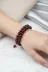 MuhammedMasumCo PRA-13417328-3531 Bordo Granat (Lal) 8 Mm Çift Sıra Makrome Doğal Taş Bileklik 1