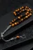 MuhammedMasumCo PRA-13508973-0384 Kaplan Gözü Doğal Taş Tesbih 925 Ayar Gümüş – 8 Mm Küre Kesim | 33’Lü 1
