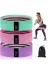 MultiFlexPro MFPDDB 3 Lü Fitness Aerobik Pilates Squat Lastiği Kalça Ve Bacak Güçlendirici Dokuma Direnç Bandı 1