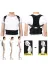 MultiFlexPro MLTMNYT1 Kamburluk Önleyici Unisex Sırt Ortopedik Manyetik Dik Duruş Aparatlı Medikal Korse 3