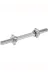 MultiFlexPro TKHBD 36 Cm Dambıl Bar Kısa Krom Halter Barı Fitness Egzersiz Içi Dolu Krom Dumbel Barı 3