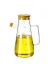Online Kapında Mutfak-000038 Bambu Standlı 2’Li 900Ml Borosilikat Cambambukapaklıyağdanlık Set Ayçiçek Zeytinyağı 2