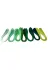 quilling yesil-dunya-quilling-3mm Yeşil Dünya Serisi 7 Farklı Ton Yeşil Renkli - 3Mm - 700 Adetli 3