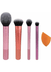 REAL TECHNİQUES RT001 Real Techniques Everyday Essentials 5'li Makyaj Fırça Seti + Sünger (01786) 2