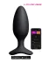 Red Fox 100334316910038 Hush 2 Anal Plug 1.75" App Controlled 1