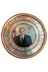 RTE 30 CM EBATLI Bakir Tablo Recep Tayyip Erdoğan Bakir Duvar Tablosu 30 Cm Ebatli A++ Kalite Safir Çay Kazanlari 4