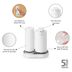 Schafer ₺3.399,00** Brabantia Sinkstyle Fresh White Sabunluk Seti 2X200 Ml 3