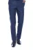 Slim Fit Düz İndigo Mavi Erkek Kumaş Pantolon - Wessi 1