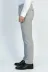 Slim Fit Kareli Kumaş Gri Erkek Pantolon - Wessi 4