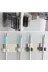 SML G0ugy_AA22YT1021 Pratik Organizer 4Lü Yapışkanlı Fırça Paspas Mop Fırça Sabitleyici Ergonomik Alet Aparatı 3