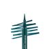 ST23060115 Flormar No:004 Green Matte Ekstra Mat Bitişli Yoğun Siyah Esnek Keçe Uçlu Kalem Eyeliner 2