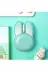 Tavşan Figürlü Kablosuz Mouse Pil Dahil Etiket Hediyeli Mavi 2