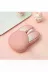 Tavşan Figürlü Kablosuz Mouse Pil Dahil Etiket Hediyeli Pembe 2