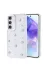 Techaks T36316-TCHS Galaxy A35 Kılıf Airbag Tasarımlı Simli Şeffaf Kutup Kapak - Yıldız 2