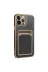 Techaks TCHS-24660 Iphone 12 Pro Uyumlu Zore Bark Kartlıklı Kılıf-Lila 4