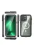 Techaks TCHS-24923 Iphone 14 Pro Max Uyumlu 1-1 Su Geçirmez Kılıf-Siyah 3