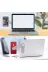 Techaks TCHS17632 Zore F21 Laptop - Monitör Telefon Tutucu-Gümüş 2