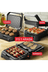 TEFAL 899990ıu Supergrill 3In1 6 Dilim Kapasiteli 2000 Watt Barbekü Izgara Ve Tost Makinesi - Siyah 2