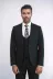 Tek Düğmeli Slim Fit Siyah Yelekli Erkek Takım Elbise - Wessi 2