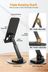 Torima Jx-036 Siyah 360 Derece Dönebilen Masa Üstü Telefon Tutucu 3