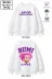 Trend Çocuk Kız Model Tam Kalıp Oversize Ön Arka Baskılı Rumi 2 İplik Pamuğa Pamuk Kumaş Sweatshirt 1
