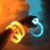 Turuncu Led Işıklı Baskı Yapılabilen Pilli Bileklik Bilezik 1,5 Cm Genişlik 4