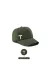 twingold AB01005.258 İsme Özel Gabardin Kep Şapka - Ab01005 - Koyu Haki 1