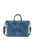 twingold AC09001 İsme Özel Askılı Cepli Evrak - Laptop Çantası - %100 Rainbow Deri - Ac09002 - Saks Mavisi 4