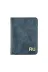 twingold KC03011 İsme Özel Pasaport Kılıfı - %100 Rainbow Deri - Ak02003 - Lacivert 3