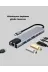 UCUZTEKNO TYC5F3946B58ABB8965528900 Alüminyum Kasalı Macbook Usb-C Hub – 4K Hdmi, Usb 3.0, Sd/tf Kart Girişi, Pd Şarj Desteği 2
