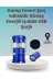 UCUZTEKNO TYCCCF3206103ECB98D938400 Şarj Edilebilir Güneş Enerjili Kızaklı Kamp Feneri – Usb Çıkışlı, Katlanabilir, Dayanıklı Ve Çok Fon 1