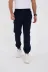 Unisex Kışlık Üç İplik Lastikli Eşofman Pantolon - Lacivert - 2XL - Lacivert 2