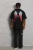 Unisex Oversize Baskılı Bisiklet Yaka T-Shirt - Siyah - XL - Siyah 2