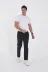 Unisex Üç İplik Basic Eşofman Pantolon - Antrasit - 2XL - Antrasit 2