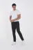 Unisex Üç İplik Basic Eşofman Pantolon - Antrasit - 2XL - Antrasit 3