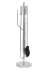 WOODSHUT SGSS-38044 5 Li Lüx Ithal İnox Yuvarlak Tabanlı Şömine - Soba Maşa Takımı Aksesuar Seti 1