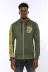 Yeşil Kapşonlu Baskılı Sweatshirt - Wessi 3