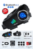 YNT İthalat EM-q282x Q28 2X 2 Eşleşmeli Motosiklet Kask Bluetooth Kulaklık 1080P Kamera Su Geçirmez Intercom 1
